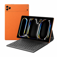 Tablet Android 4G LTE y Wifi con Llamadas por Tarjeta SIM, 4GB 64GB, 2 en 1, con Teclado, Mouse y Funda, para Uso Empresarial y Educativo para Niños