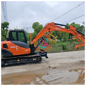For Kubota Kx080 <b>8</b>-<b>Ton</b> 95% New Original Japanese EPA & CE Approved Agricultural Used <b>Excavator</b> for Digging Core Components - Product Image 3