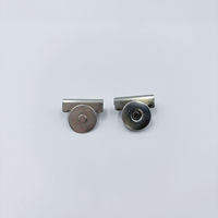 Bouton-pression magnétique invisible en alliage robuste sans couture, accessoires pour bagages et cartes, clip magnétique puissant