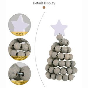 SHAUNGYUAN <strong>Mini</strong> <strong>Christmas</strong> <strong>Tree</strong> Tabletop Decor Wooden Top Ranking Nordic Style <strong>Mini</strong> <strong>Christmas</strong> <strong>Tree</strong> - Product Image 6