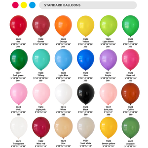 Palloncini in Lattice Standard da 10 Pollici, 1.8g, con Logo Personalizzato, Opaco, Soluzione Economica per Decorazioni di <span class=keywords><strong>Compleanno</strong></span> - Product Image 5