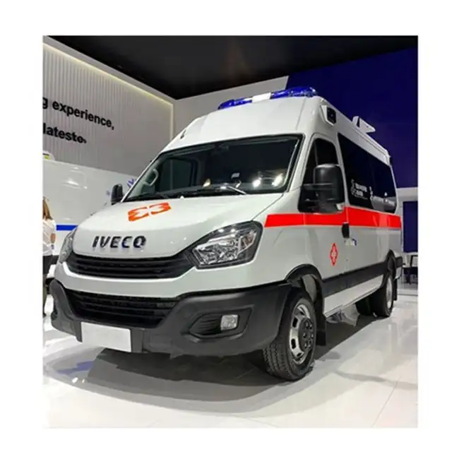 IVECO-ambulancia a la venta, 4x2, subasta de vehículos del gobierno LHD