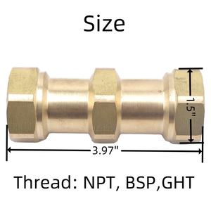 Giunto girevole in ottone PEX idraulico a sgancio rapido per sistema HVAC materiali per tubi - Product Image 2