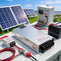 Unit Catu Daya AC ke DC Meanwell HRP-450-5 450W Tipe Tertutup yang Dapat Diatur