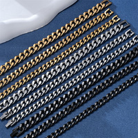 Bracelet Chunky Resoul en Acier Inoxydable, Style Cubain, pour Hommes, Accessoires Punk, Chaînes, Bijoux en Gros de Chine