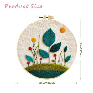 Infeltrimento dell'ago del modello della pianta verde di CHENISTORY - Product Image 1