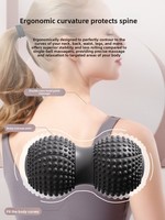 Balle de massage pour fascia, semelle du pied, voûte plantaire, balle en TPE en forme d'arachide, relaxation musculaire, balle hérisson, relaxation profonde des épaules et du cou, yoga unisexe