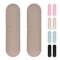 Ensemble d'haltères réglables antidérapants en silicone de 1 kg, 1,5 kg, 2 kg, 2,5 kg, avec logo personnalisé, esthétiques, pour hommes et femmes, pour la musculation à domicile