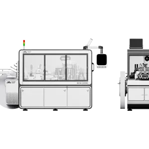 Bcm200mt Automatische Hoge Kwaliteit Lage Prijs Koffiekopje Maken Machine Wegwerp Papier Dubbele Wand Cup Papier Cup Machine