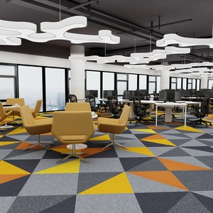 50*50cm gạch Thảm Nylon chống cháy Thảm văn phòng chống vi khuẩn bảo vệ antifouling điều trị tapis alfombra gạch thảm - Product Image 1