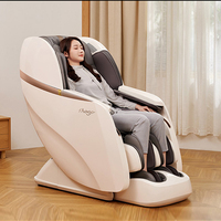 Fauteuil de massage corporel complet à usage domestique avec détection intelligente des épaules, chauffage au graphène, 32 airbags, mollets allongés de 6 cm, rouleaux de massage des pieds