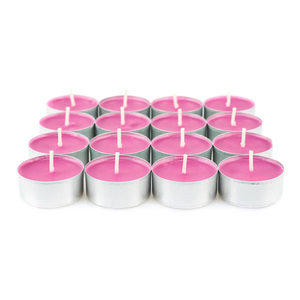 Vela <span class=keywords><strong>de</strong></span> candelita <span class=keywords><strong>de</strong></span> colores surtidos sin perfume, 50 Uds., 4 horas <span class=keywords><strong>de</strong></span> tiempo <span class=keywords><strong>de</strong></span> combustión, velas votivas limpias para el hogar - Product Image 1