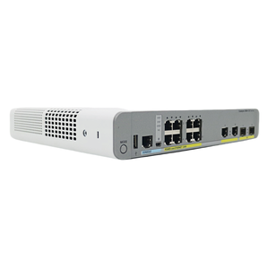 Commutateur de base LAN WS-C2960CX-8PC-L Enterprise 8GE PoE+ avec 2 ports SFP+ 1G et 2 ports cuivre 1G, garantie 1 an - Product Image 3