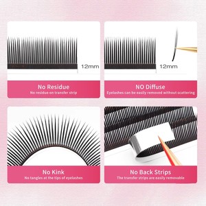 ขนตาปลอม XIUSUZAKI 12Rows LC/LD Curl แบบอนิเมะ นุ่มเป็นพิเศษ ดูเป็นธรรมชาติ ขนาด 8-13 มม. แบบสำเร็จรูป ขนตาฟู 6D รุ่น FOX - Product Image 5