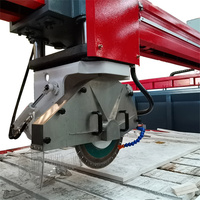 Machine à découper les carreaux Hualong pour pierre de quartz Système PLC 3 axes Machines à pierre Scie à pont Coupeuse HLYT-700