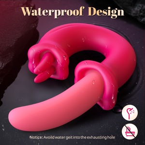 <span class=keywords><strong>APP</strong></span>-gesteuerter tragbarer Vibrator mit zwei Zungen und doppelter Vibration für G-Punkt und C-Punkt, Sexspielzeug für Erwachsene für Frauen - Product Image 3