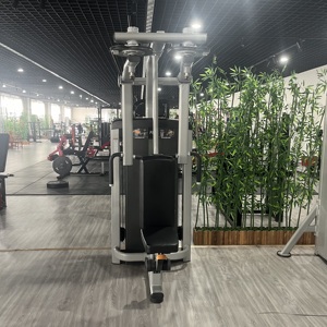 Máquina de fuerza Pectoral/<span class=keywords><strong>Dorsal</strong></span> Muscle Trainer con construcción de metal para tríceps y ejercicio físico integral - Product Image 6