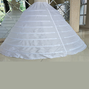 S462A Jupons <span class=keywords><strong>de</strong></span> <span class=keywords><strong>mariée</strong></span> blancs bouffants à 8 cerceaux, <span class=keywords><strong>de</strong></span> haute qualité, vente en gros d'usine - Product Image 4