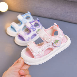 Nouvelles chaussures d'été pour bébé avec semelles souples et embouts antidérapants pour chaussures décontractées pour enfants - Product Image 1