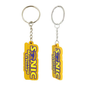 Khuyến Mại Quà Tặng Doanh Nghiệp Keyring Tùy Chỉnh Thiết Kế Logo Móc Chìa Khóa <span class=keywords><strong>3D</strong></span> Mềm <span class=keywords><strong>PVC</strong></span> Cao Su Keychain - Product Image 2