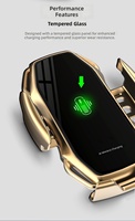 Support de chargeur de voiture sans fil à charge rapide 15W avec fixation automatique par gravité pour iPhone 17 Samsung, fixation sur grille d'aération, vente en gros