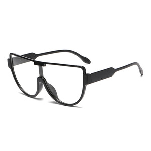 New Fashion Men and Women With Outdoor Leisure Sun Protection Cool <b>Large</b> <b>Frame</b> One Lens Sunglasses - Product Image 6