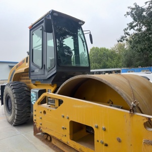 Giao dịch nóng chất lượng cao thứ hai tay đường con lăn shantui sr22ma Superior Power duy nhất bánh xe thép cơ khí rung con lăn - Product Image 1