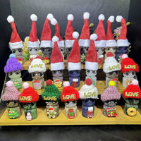 Offre Spéciale : Statuette en Pierre Naturelle, Pierre de Cristal, Pierres Gemmes Elfes pour Guérison Reiki, Adorables Figurines Artisanales en Cristal pour Cadeau de Noël