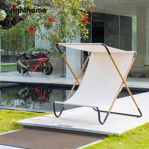 Chaise de plage de piscine de <span class=keywords><strong>jardin</strong></span> imperméable <span class=keywords><strong>pliable</strong></span> Chaise d'extérieur Chaises longues - Product Image 3