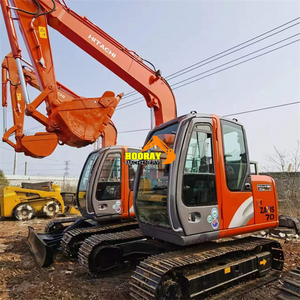 Prix compétitif sur une mini-excavatrice sur chenilles Hitachi ZX70 d'occasion de 7 tonnes avec mini-pelle sur chenilles, composants principaux fabriqués au Japon - Roulement - Product Image 3
