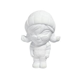 Happyfoam DIY Slow Rising Jumbo Squishy Set Aroma Krim Kawaii Lembut Putih Busa PU Mainan Gambar Logo Kustom Mainan Anti-Stres - Product Image 3