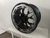Jiangzao Roues polies forgées 2 pièces personnalisées 5x112 5x120 18 19 20 21 22 pouces anneau aero pour AMG GT série RS