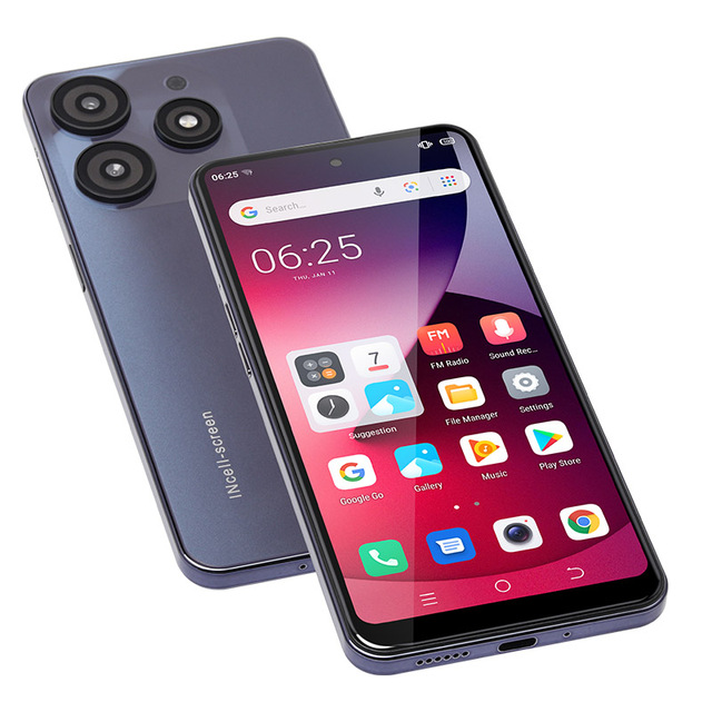 6.5 Inch Spark 10 Pro Style 64GB Perforated Screen 4G Android Global Version Wholesale Smartphone