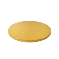 Table de bar compacte et durable Werzalit, plateau de table à manger étanche, design simple en bois vieilli, mobilier de maison antique pour chambre à coucher