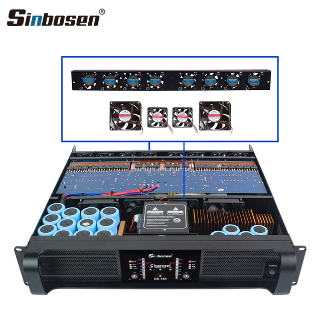 Professional Stereo Audio Amplify 2 Channels 4000 Watts Power Amplifiers