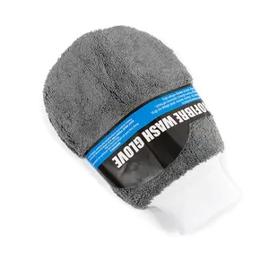 Kit de Nettoyage Auto 9 Pièces : Serviettes Microfibres, Éponge de Lavage, Gant de Lavage, Tampons Applicateurs de Polissage – Outils de Détail Automobile - Product Image 4