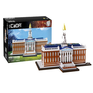 Modello di Costruzione di Edifici Scolastici Ivy League Pronto per la Spedizione CaDA C66016 - Product Image 1