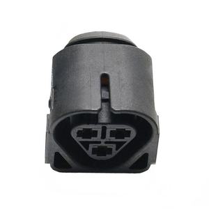 12521437985 Weiblicher Steckverbinder 3-polig Schwarz Zündspulenstecker Wasserdichter Automobilstecker - Product Image 3