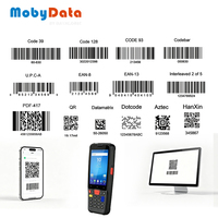 Ordinateur portable robuste Mobydata SA88 IP65 4G NFC PDA pour l'inventaire d'entrepôt, lecteur de codes-barres 1D 2D avec clavier