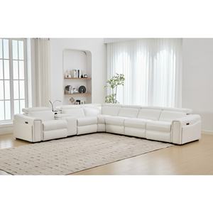 أريكة استرخاء كهربائية عصرية للركن بتصميم حديث لغرفة المعيشة، مجموعة كراسي قابلة للتعديل بالجملة - Product Image 1