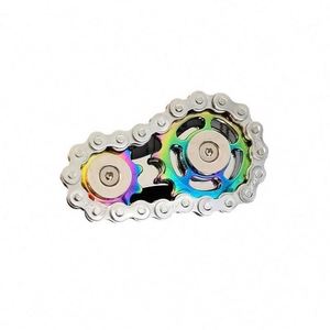 Usa Mairun823 Spinner à main en métal à engrenages en chaîne, jouet pour adultes, outil de concentration et anti-stress de bureau, pour 14 ans et plus - Product Image 6