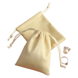 Sac à Bijoux en Velours Personnalisable avec Logo, Cordon de Serrage, Recyclable, pour Rangement d'Écouteurs, Emballage Anti-Poussière, Design Culturel Ludique - Product Image 6