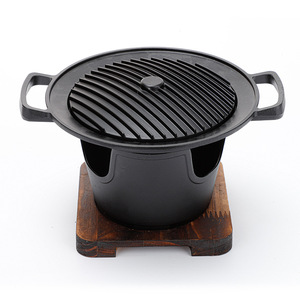 Ensemble de barbecue portable à alcool simple, fabriqué en Chine, pour la maison, idéal pour les kebabs japonais, avec finition par pulvérisation - Product Image 1