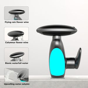 Nuovo Tipo di Rubinetto Miscelatore per Lavabo con Luce LED Bianca per Bagno di Casa, Appartamento e Hotel, Ristrutturazione Bagno - Product Image 3