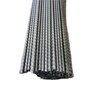 Stahl litzen draht Großhandel in Australien 18mm Stahldraht seil <span class=keywords><strong>Spiral</strong></span> strang 37 Drähte für Seilbahnen Reiß verschlüsse - Product Image 1