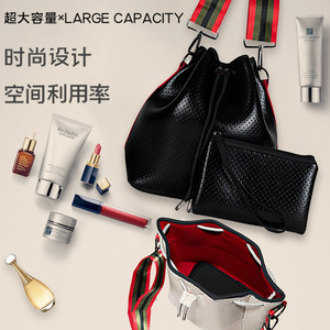 Women's Summer Fashion Vintage Small Neoprene <b>Crossbody</b> Bucket Bag Comfortable Single Shoulder <b>Strap</b> Waterproof for Daily Use - Product Image 2