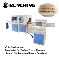 Scie circulaire numérique à écran tactile avec module de fraisage, machine de découpe de bois CNC pour la fabrication de charpentes en bois