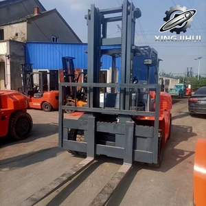 Chariot élévateur HELI CPCD70 7 tonnes, chariot élévateur d'occasion, Chine, 7 tonnes, moteur ISUZU C240, machine d'occasion, d'occasion, à essence, 7000 kg - Product Image 3