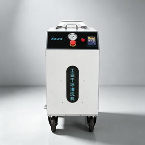 Máquina de limpieza con hielo seco industrial con potencia de sublimación superior para limpieza de moldes de cajas de núcleo de fundición - Product Image 4