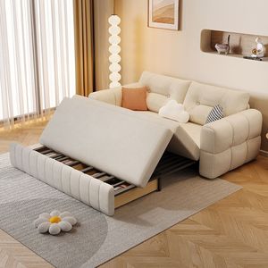 Storage <strong>Foldable</strong> 3 Seater <strong>Sofa</strong> <strong>Bed</strong> Modern Design for Small Apartments Ideal for Guest Rooms - Product Image 4